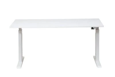 PROREGAL Höhenverstellbarer Schreibtisch Buzzard | HxBxT 62-85x180x80 Cm | Weiß 6 PROREGAL Höhenverstellbarer Schreibtisch Buzzard | HxBxT 62-85x180x80 Cm | Weiß – Bild 4