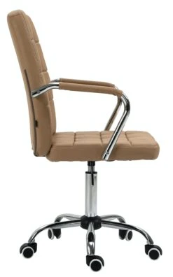 Bürostuhl Terni Kunstleder Hellbraun -VIDAXL Shop 074367ef bc70 4829 a816 a8c35114a4a2