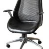 Bürodrehstuhl Schalensitz Schreibtischstuhl Drehstuhl Chefsessel Racer "GT2" Schwarz/black Classic Car Seat 212655