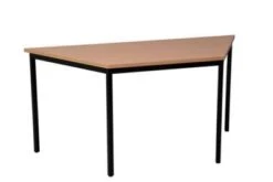 PROREGAL Bürotisch Wolf | Trapez | HxBxT 75x140x60 Cm | Schwarz-Buche -VIDAXL Shop 11e5269f 80a8 4d22 a8fb 7c25133092bd