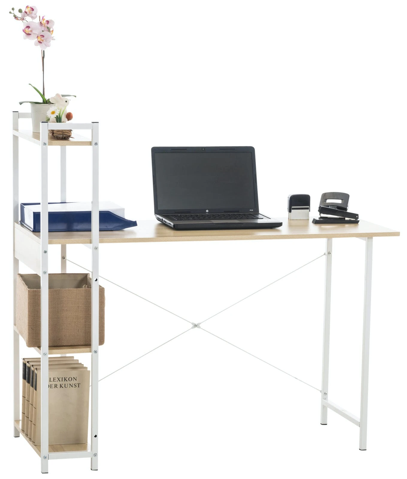 Schreibtisch Poe Walnuss 4 Schreibtisch Poe Walnuss – Bild 2