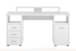 Möbelpartner Schreibtisch Tiger | HxBxT 75x90x65 Cm | Weiß Von PROREGAL 12 Möbelpartner Schreibtisch Tiger | HxBxT 75x90x65 Cm | Weiß Von PROREGAL -VIDAXL Shop 441d61e6 1ef8 44f9 970e c6db16a8b176 1