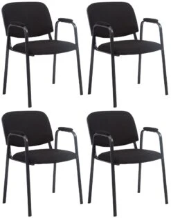 4er Set Besucherstühle Ken PRO Stoff Grau 10 4er Set Besucherstühle Ken PRO Stoff Grau -VIDAXL Shop 480b89cd 1b9b 4328 be37 5dddf4789c94