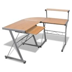 VIDAXL Computertisch Schreibtisch Computerwagen PC Tisch Bürotisch Schwarz -VIDAXL Shop 5ada6f7b a63e 4298 939f c2ffa915c340