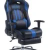 Racing Bürostuhl Limit V2 Kunstleder Mit Fußablage Schwarz/blau -VIDAXL Shop 8c4614cd 6a26 48fb b09a 7653dd78c742