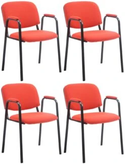 4er Set Besucherstühle Ken PRO Stoff Grau 11 4er Set Besucherstühle Ken PRO Stoff Grau -VIDAXL Shop 94bb16d8 b3e4 4043 8311 c3a48e67644e