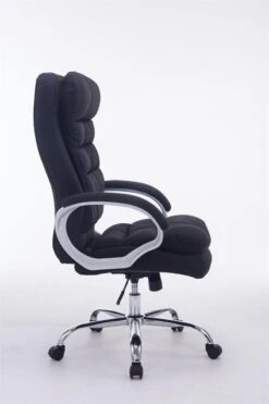 Bürostuhl BIG Vancouver Stoff Schwarz -VIDAXL Shop 97c0585f 325a 4d36 9651 30926f0e1190