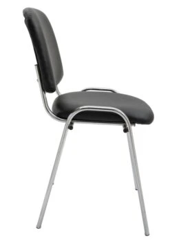 4er Set Stühle Ken C Kunstleder Schwarz -VIDAXL Shop 99ef3cc0 c968 4b08 b4da d21c418f1eb5