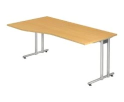 Freiformtisch New York - 720 X 1800 X 1000/800 Mm - C-Fuß Design - Weißaluminium/lichtgrau 110550 12 Freiformtisch New York - 720 X 1800 X 1000/800 Mm - C-Fuß Design - Weißaluminium/lichtgrau 110550 -VIDAXL Shop 9adeec40 be28 4e36 ae31 c47964f12eec