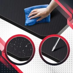 Gaming Tisch Lewiston LED Schwarz -VIDAXL Shop aaa05cd0 32ee 44da b16b a98b40f0c102