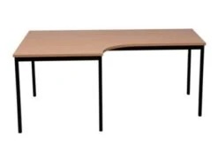 PROREGAL Bürotisch Wolf | Trapez | HxBxT 75x140x60 Cm | Schwarz-Buche -VIDAXL Shop ad5f9cea 0847 439f 89f8 75beea1268b0