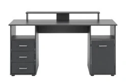 Möbelpartner Schreibtisch Fox | HxBxT 86x150x70 Cm | Anthrazit Von PROREGAL