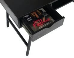 Konsolentisch HWC-E92, Ablagentisch Beistelltisch, 3D-Struktur FSC-zertifiziert 100x40cm ~ Schwarz 14 Konsolentisch HWC-E92, Ablagentisch Beistelltisch, 3D-Struktur FSC-zertifiziert 100x40cm ~ Schwarz -VIDAXL Shop b99c0f64 6739 4d6a 91d1 fd13a67ead96