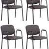 4er Set Besucherstühle Ken PRO Kunstleder Braun -VIDAXL Shop c306e66d d6f0 4c77 a2da 5addaabd9393