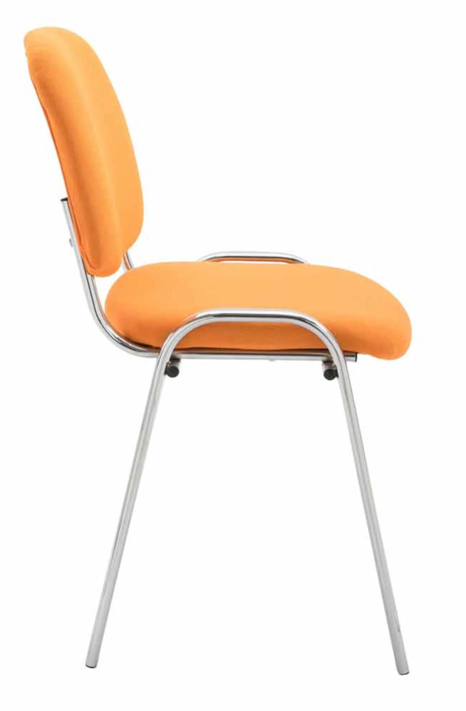 4er Set Stühle Ken C Stoff Orange 8 4er Set Stühle Ken C Stoff Orange – Bild 6