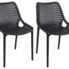 2er Set Stuhl Air Schwarz -VIDAXL Shop d44f0bab bd75 400f 900d 1ce92fbbf3cf 2