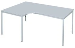 Winkelschreibtisch Freiformtisch 750 X 2000 X 800/1200 X 800 Mm Winkel Links - Lichtgrau 332100 -VIDAXL Shop e051bc97 7db3 4c9b ab62 035647cf3e33