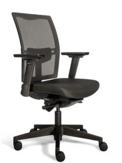 Bürostuhl Büro-Drehstuhl - 980-1125 X 485 X 440 Mm - Schwarz 210350