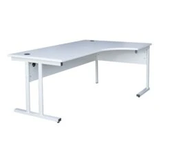 Schreibtisch Computertisch Bürotisch 730 X 1800 X 800 Mm Grau 391110