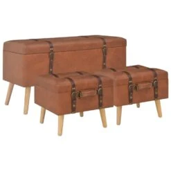VidaXL Ottoman Mit Stauraum 87,5 Cm Weinrot Kunstleder -VIDAXL Shop f3c06838 4ebd 4230 84f9 7323b220c8be